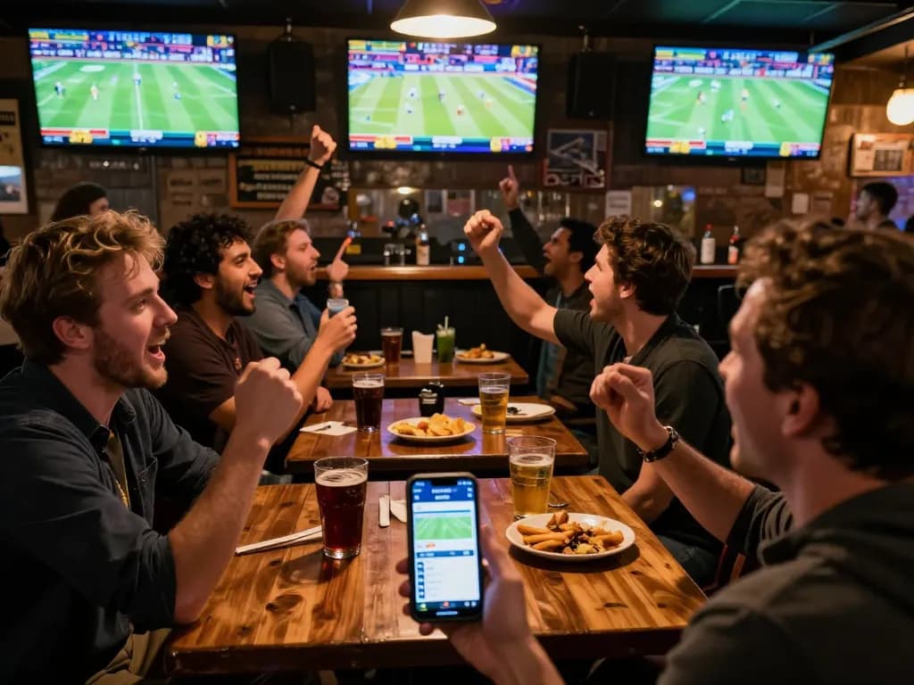 Experience live betting action with say88 as fans engage in sports betting at a vibrant venue.