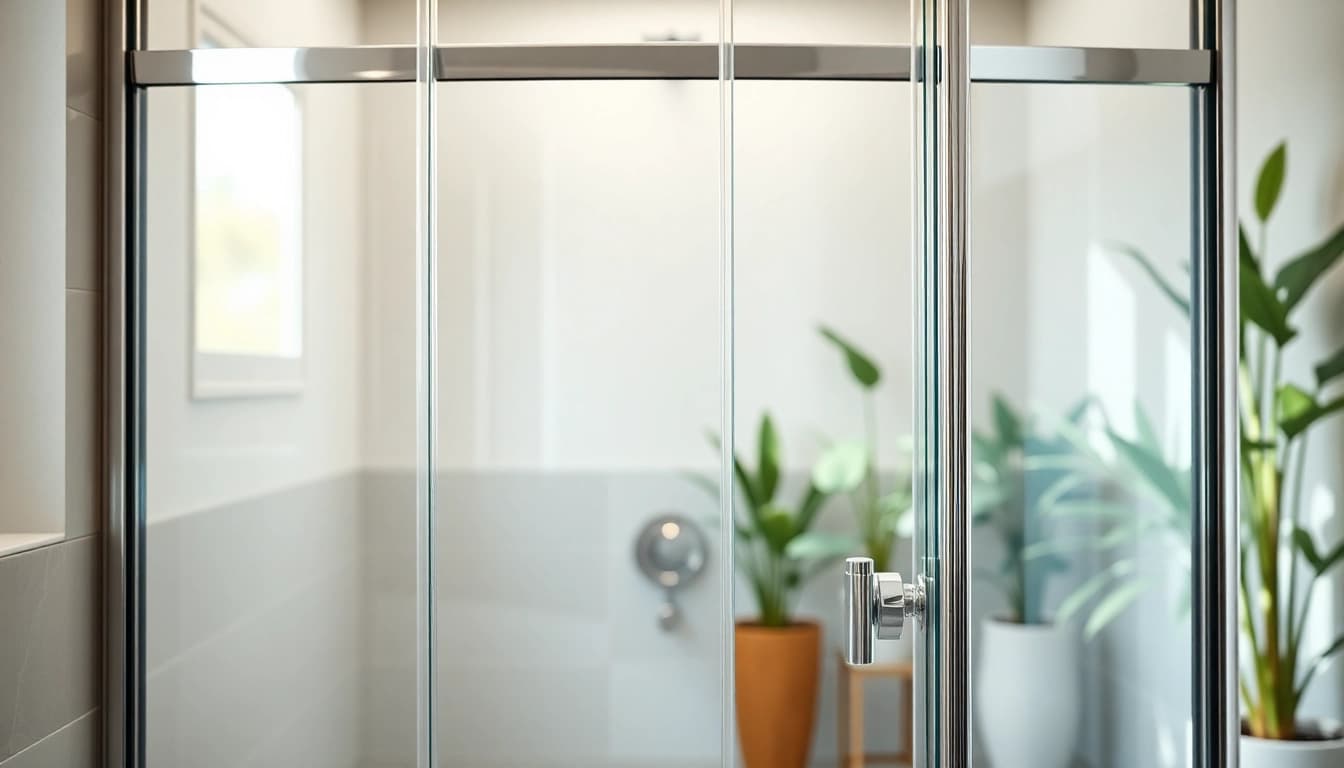 Erleben Sie die duschkabine 100x100 in einem modernen und stilvollen Badezimmer mit elegantem Design.