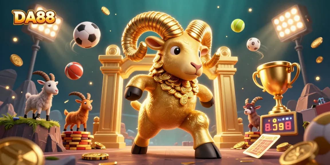 DA88 captures the excitement of online sports betting with dynamic characters and elements