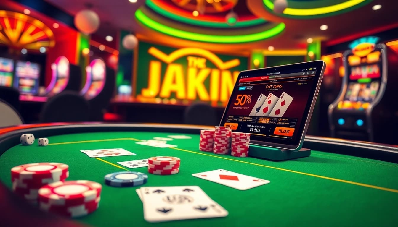 Rasakan keseruan idn poker dengan permainan online dinamis yang menampilkan chip poker dan kartu.