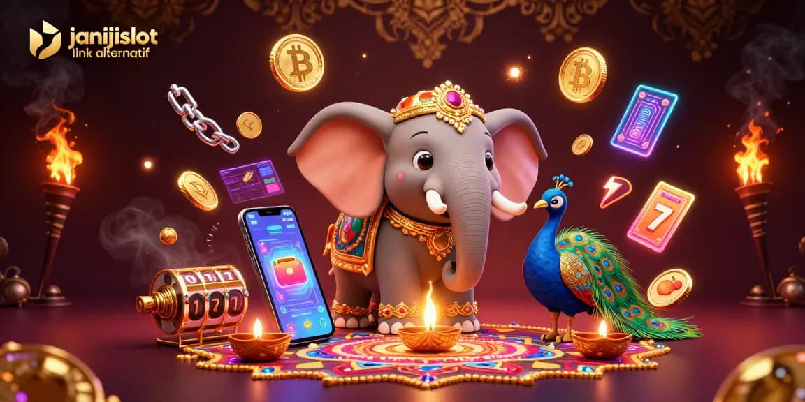 Experience winning strategies with janjislot link alternatif in a vibrant, dynamic 3D casino scene.