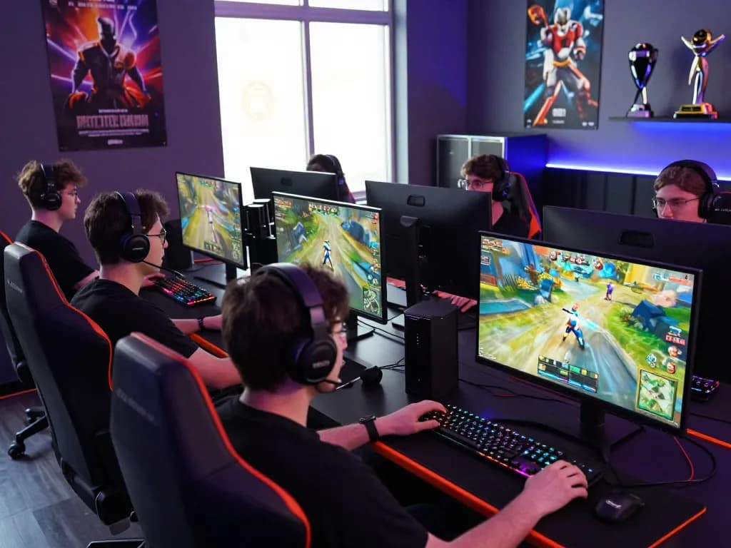 Players immersed in an online gaming match reflecting the excitement of autowin88