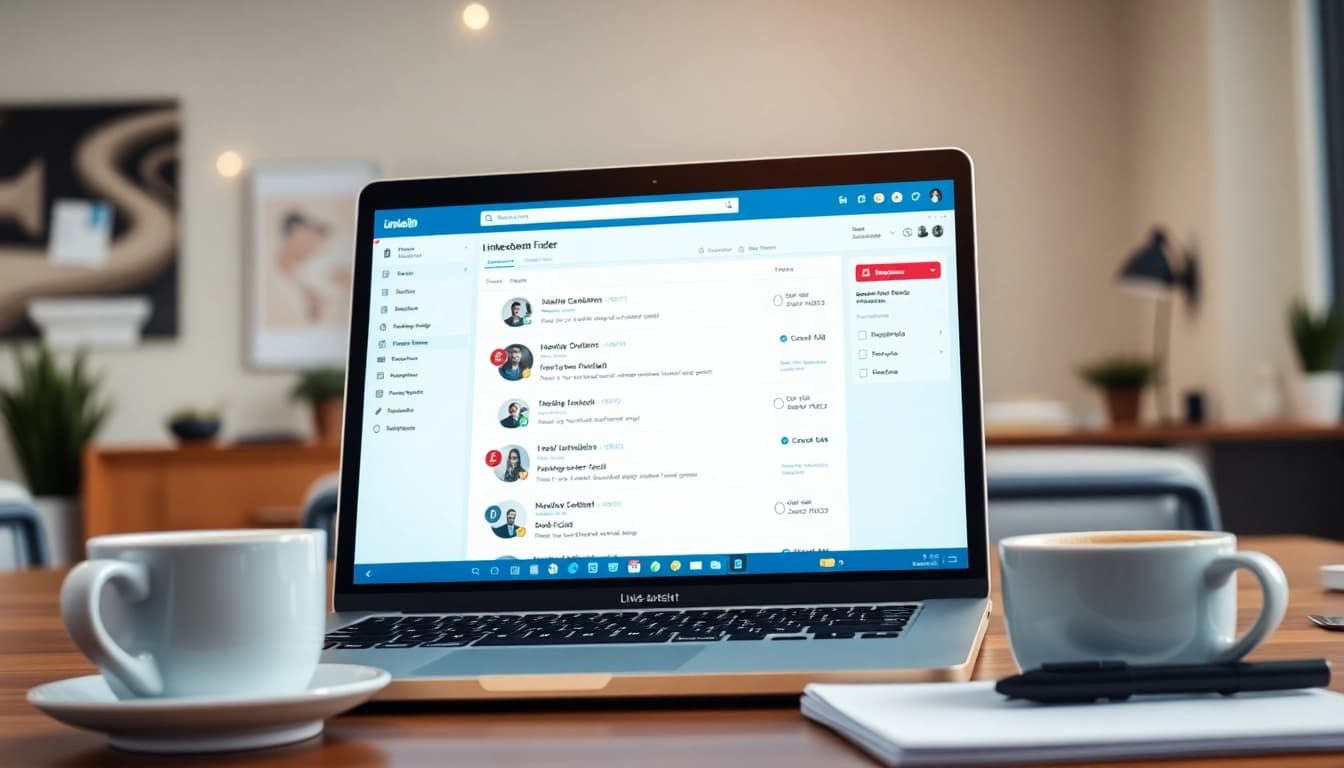Utilize the linkedin business email finder tool for efficient email prospecting in a professional environment.