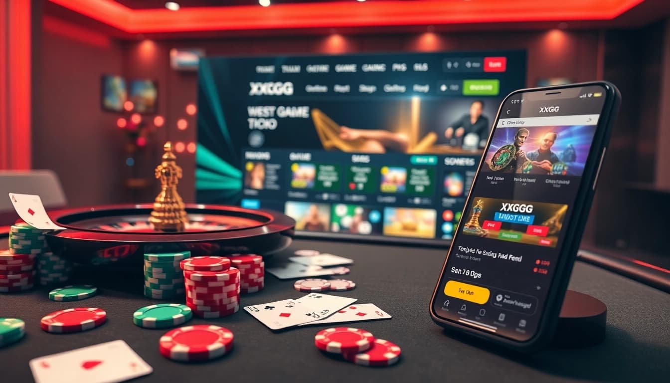 Experience the excitement of gambling on the página inicial xxgg with vibrant poker tables and digital betting options.