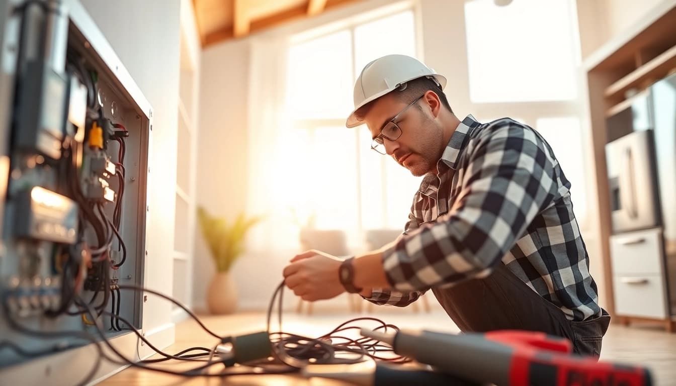 Edmonton electrical services expert performing residential installations and inspections