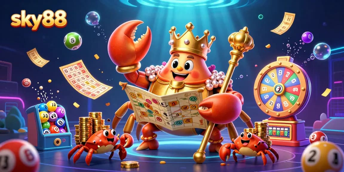 Win big at sky88 with our exciting lottery game featuring vibrant lottery balls and fun prizes!