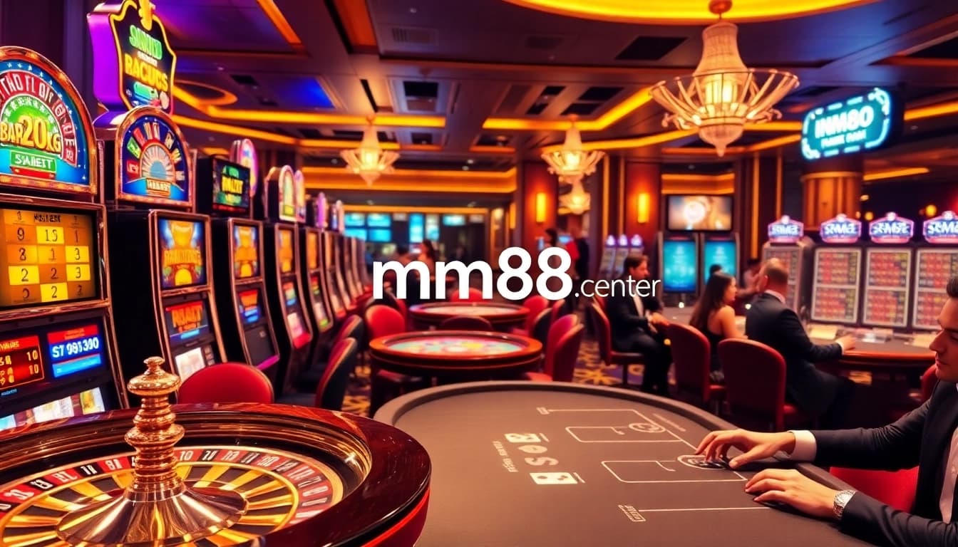 Experience excitement at http://mm88.center/ with vibrant casino games and thrilling online gambling action.