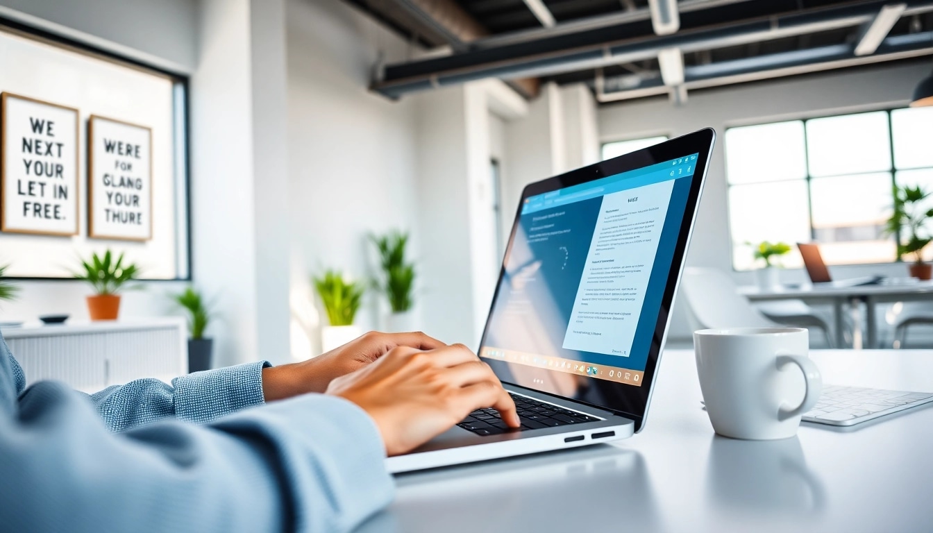 Editing a document using WPS办公 software in a modern workspace.