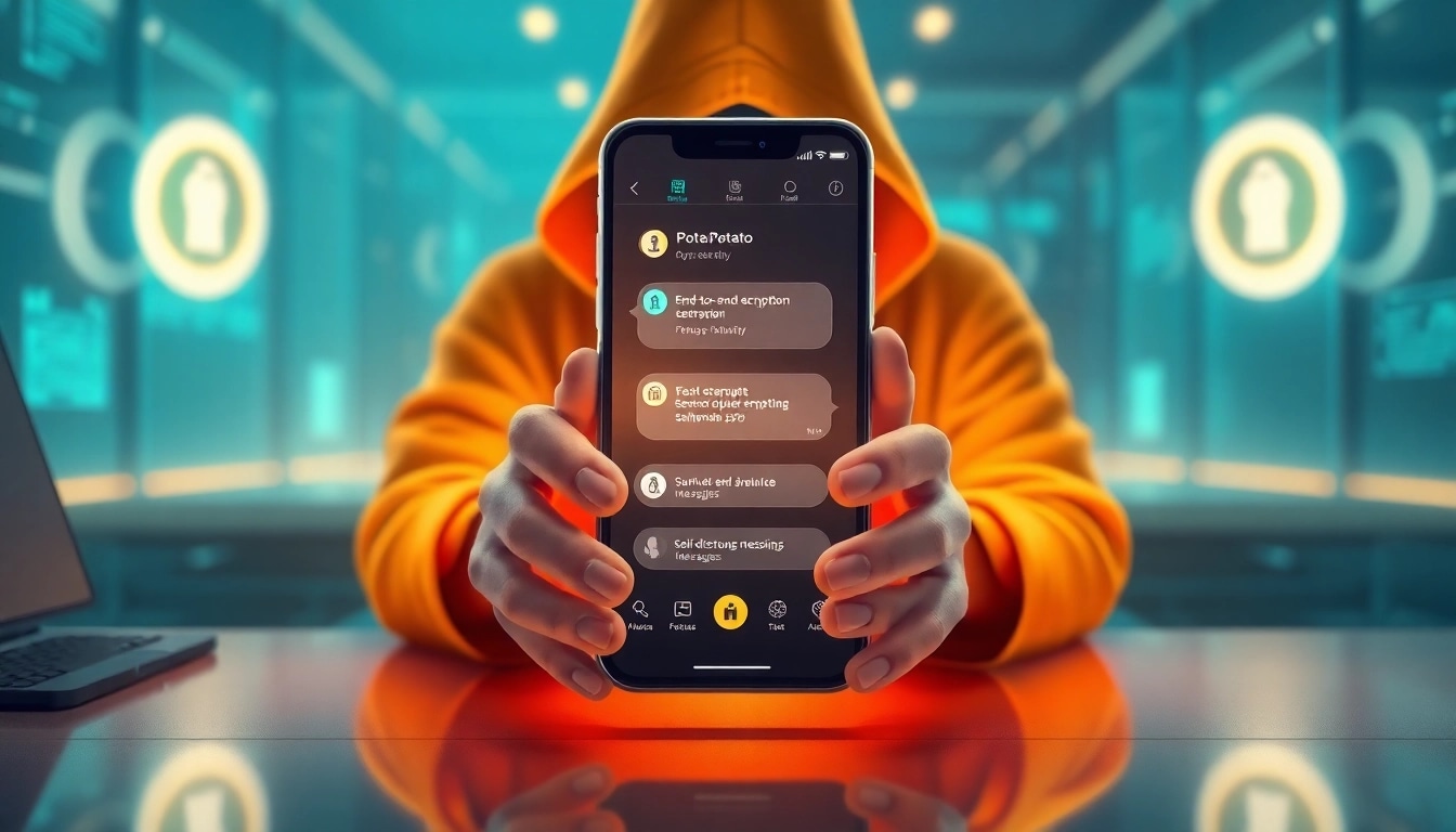 Potato下载 - Explore the secure features of the Potato app in a modern tech environment.