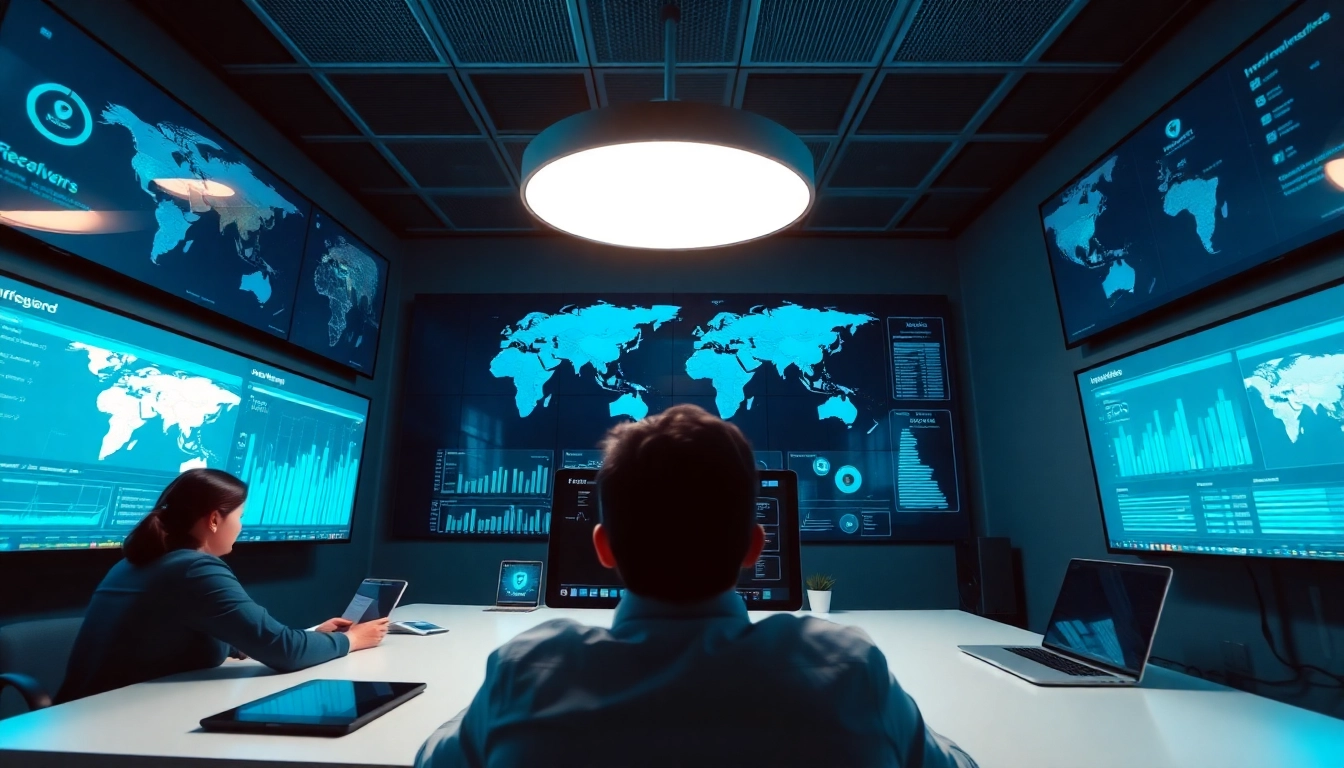 快连下载 service showcasing professional users accessing global networks on various devices.