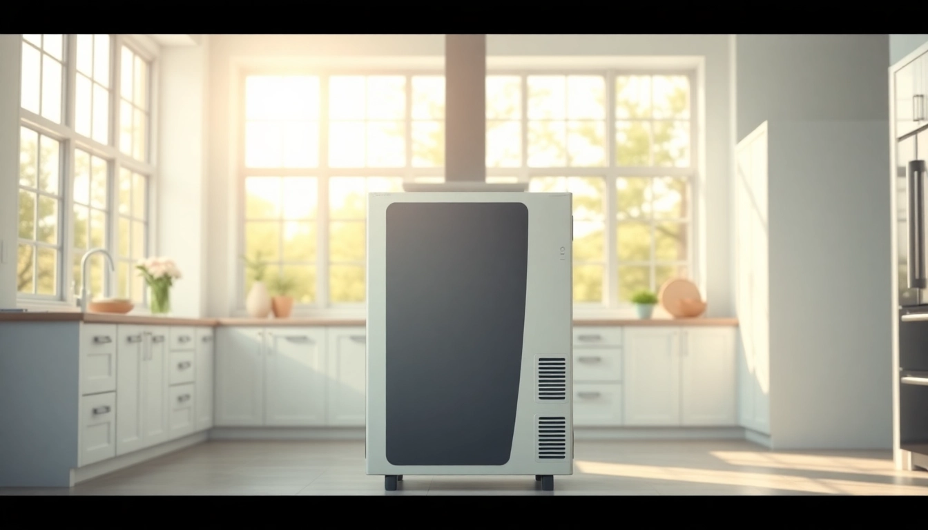 Trane HVAC system enhances home comfort with sleek design and energy efficiency features.