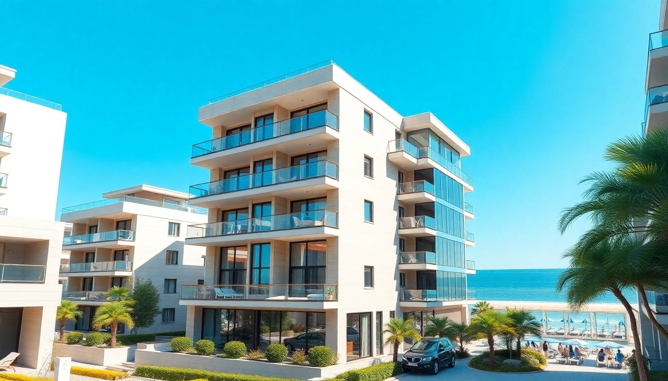 Eye-catching apartments for sale in Alanya, Turkey with stunning coastal views.