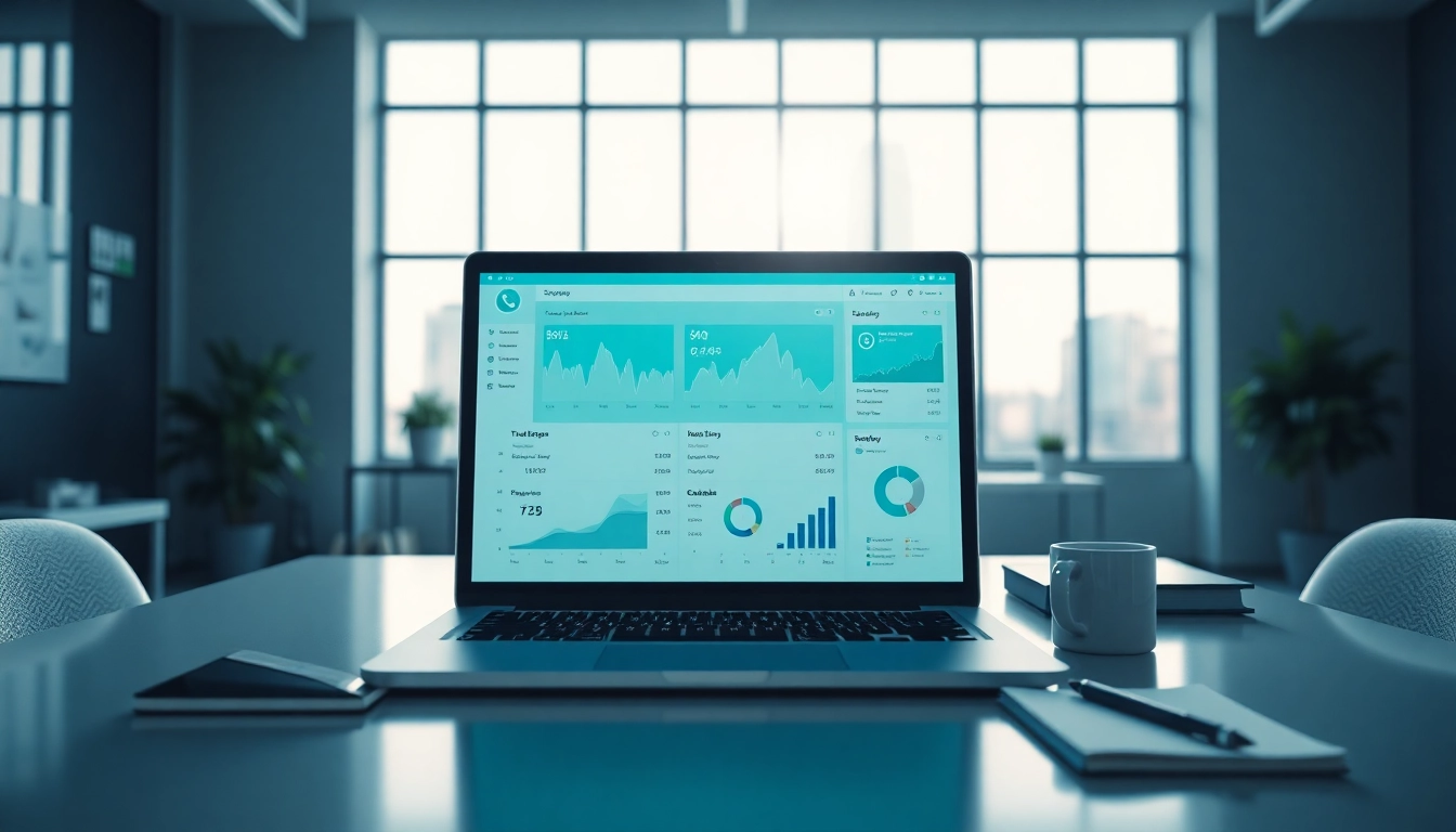 Optimize your business operations with WhatsApp Smart CRM on an elegant office desk.