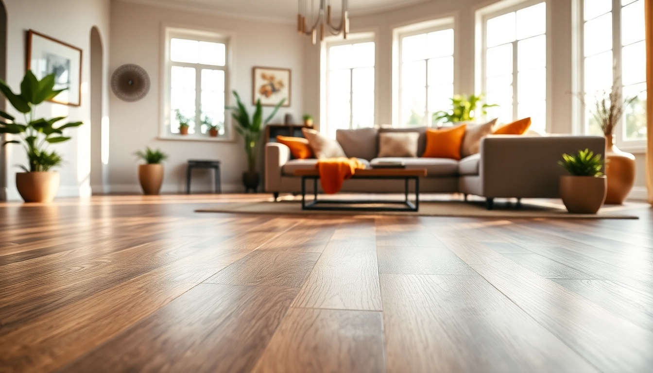 Discover beautiful flooring companies near me showcasing luxury vinyl planks in an elegant interior design.