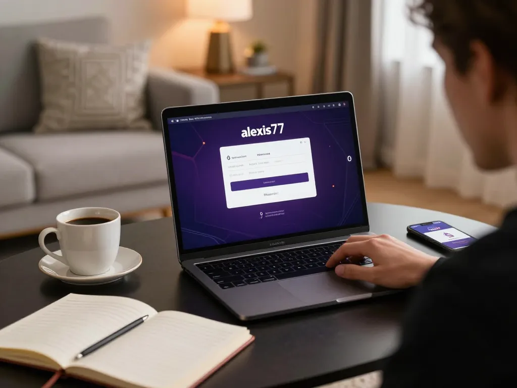Access the alexis77 login securely while enjoying a comfortable online gaming session at home