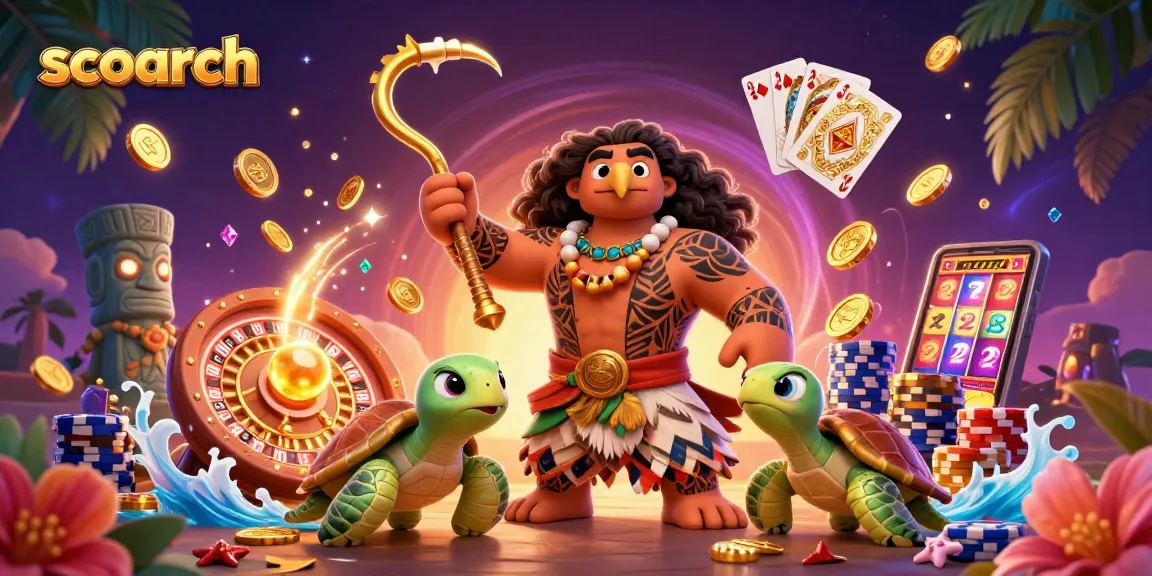 Experience the thrill at scoarch casino with vibrant characters and jackpot excitement.