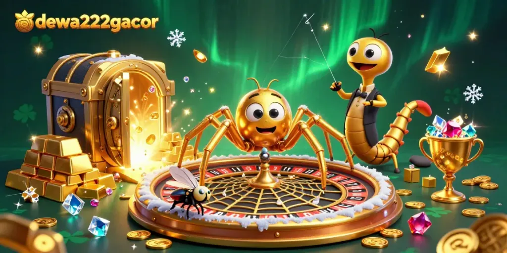 Join the vibrant action at dewa222gacor to spin and win at the roulette wheel!
