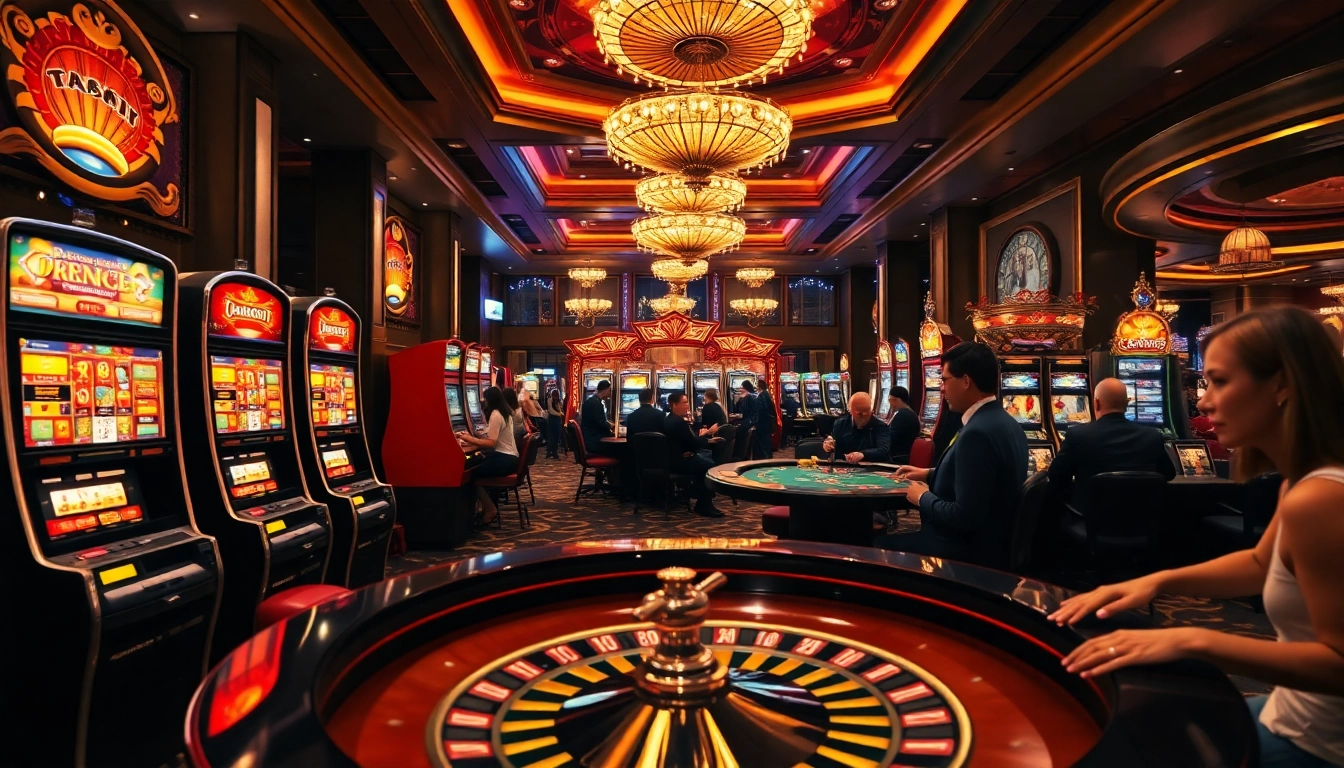 interwin menawarkan pengalaman kasino yang menarik dengan mesin slot berwarna cerah.