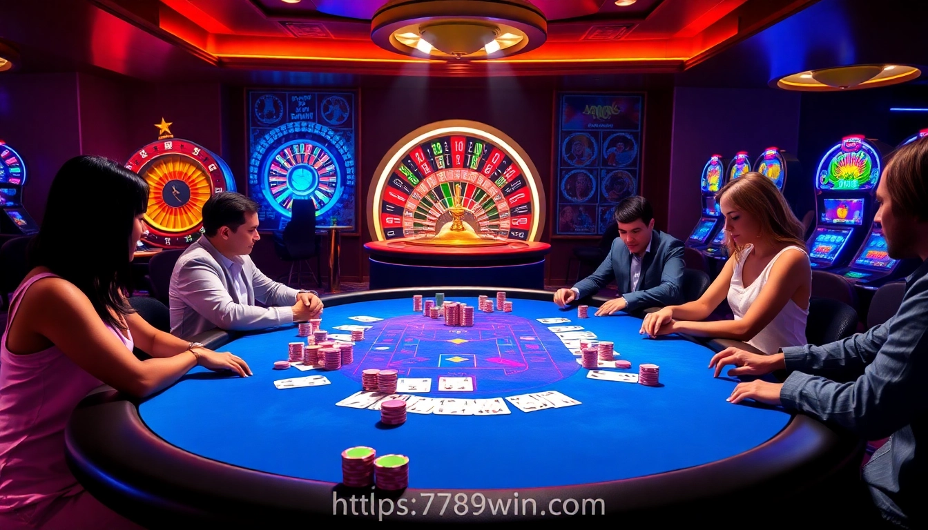Experience intense poker action at https://789win.ru.com/ with vibrant chips and engaged players.