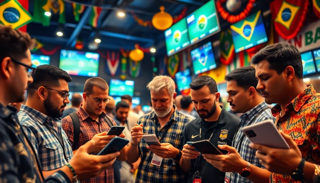 Engage with the best sports betting sites for Brazil in a vibrant sports betting scene.