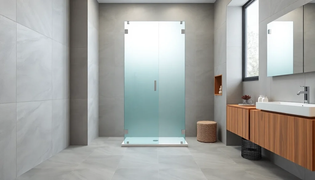 Installer une paroi de douche à l'italienne moderne pour une salle de bain raffinée.