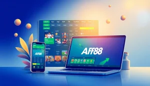 Online betting platform interface for AF88 showcasing sports and casino options.