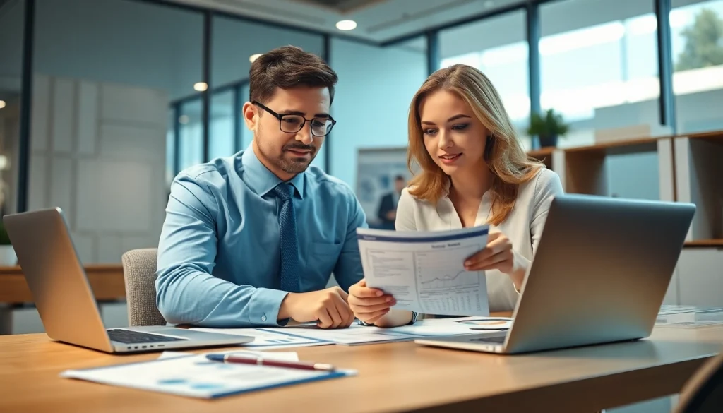 신용카드 현금화 옵션을 분석하는 전문가의 모습