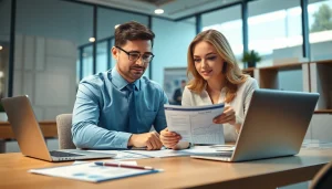 신용카드 현금화 옵션을 분석하는 전문가의 모습