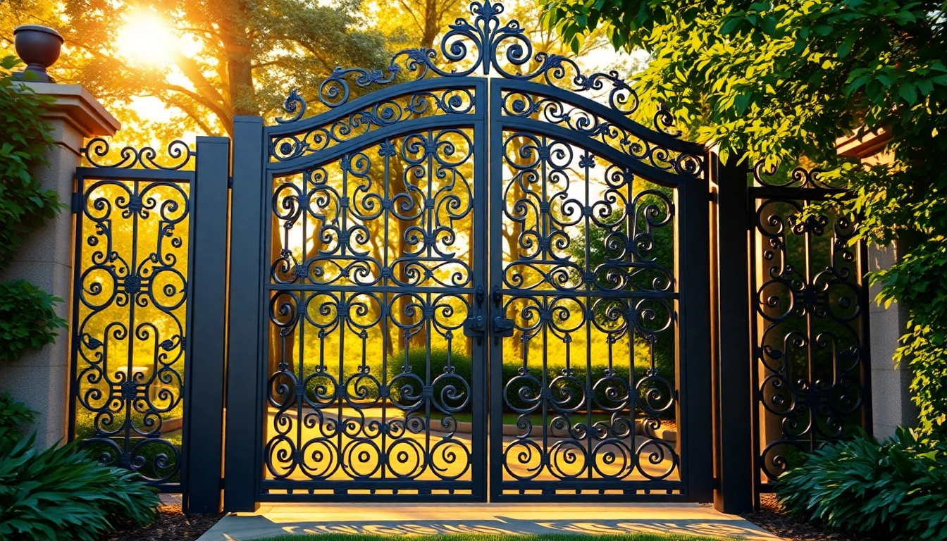 Enhance Your Property with Exquisite Custom Steel Gates