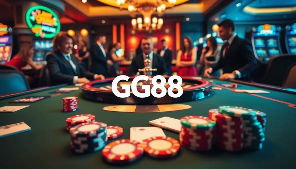 Experience the excitement at GG88 with vibrant casino games and high-stakes play.