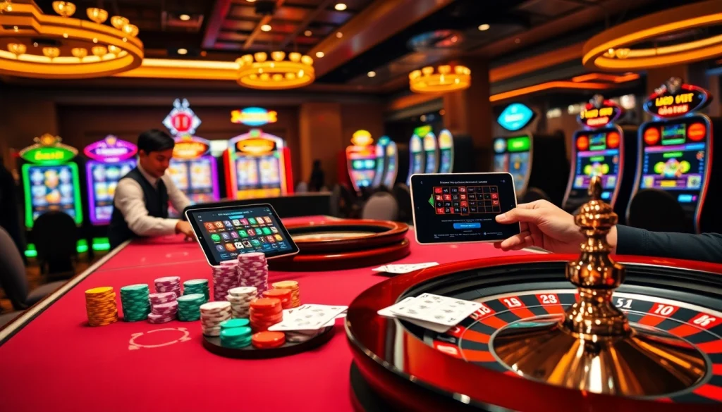 Experience the thrill of high-stakes gaming at https://shbet.id/ with vibrant casino tables and exciting gameplay elements.