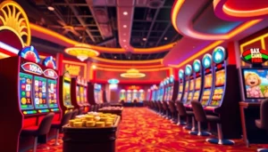 Menggambarkan pengalaman bermain Istana777 Situs yang menyenangkan dengan elemen kasino digital yang mengubah atmosfer.