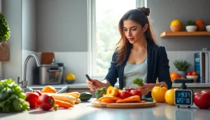 Learn how intermittent fasting can transform your eating habits with expert advice in a vibrant kitchen.