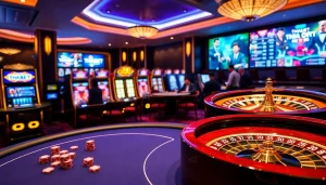 Experience gaming excitement at THABET with vibrant casino visuals and engaging gameplay.