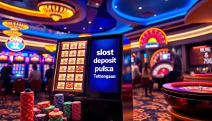 Rasakan sensasi kemenangan dengan slot deposit pulsa tanpa potongan di kasino mewah.