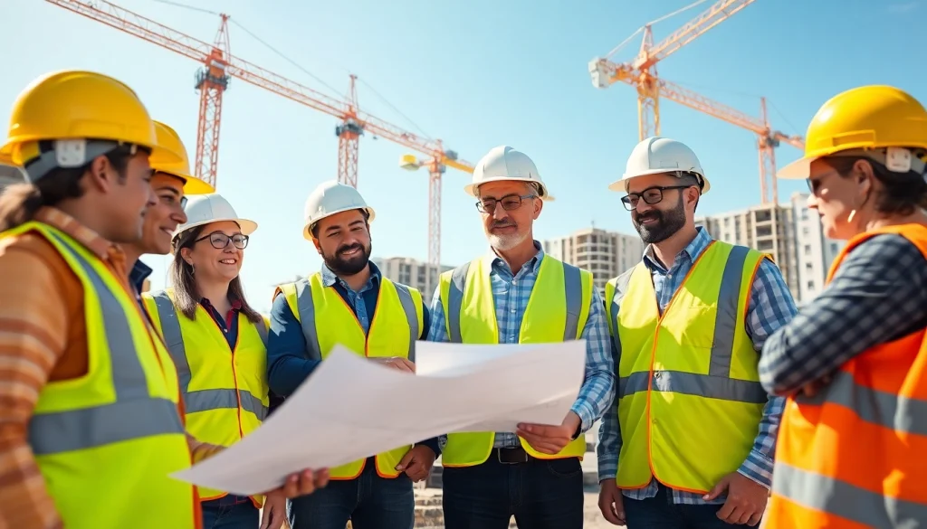 Southern California Contractors Association collaborating on a building project