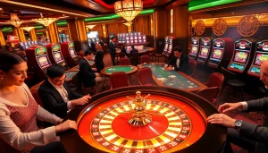 Engage in thrilling gambling action at RR88 casino with poker, roulette, and slot machines.