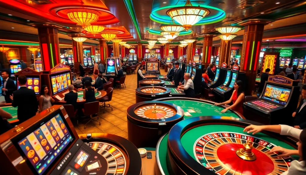 Immerse yourself in the vibrant gaming atmosphere and experience 'tham gia shbet' at our lively casino.