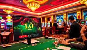 Lô Đề online gaming interface with players engaging in thrilling bets at a casino.