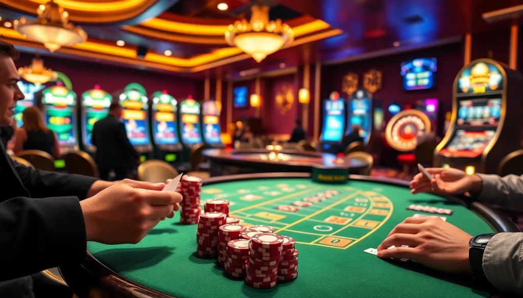 Experience thrilling gameplay at https://23win.ryukyu/ with vibrant poker tables and exciting casino atmosphere.