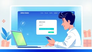 Seamless Jalwa login process illustrated on a user-friendly interface.