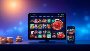 TTPTP online gambling platform showcasing slots, poker, and roulette in a secure, inviting interface.