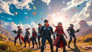 Engage with the best upcoming games 2026 through vibrant graphics of anticipated characters and landscapes.