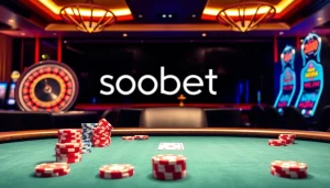 Experience sbobet's vibrant casino atmosphere with stunning poker action and roulette excitement.