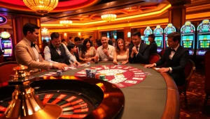 Experience the thrill of go8 casino games with vibrant poker tables, roulette, and slot machines.