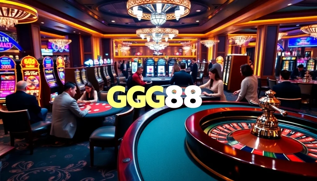 Players enjoying a diverse array of games at https://gg88.co.com/ casino, enhancing their gaming experience.