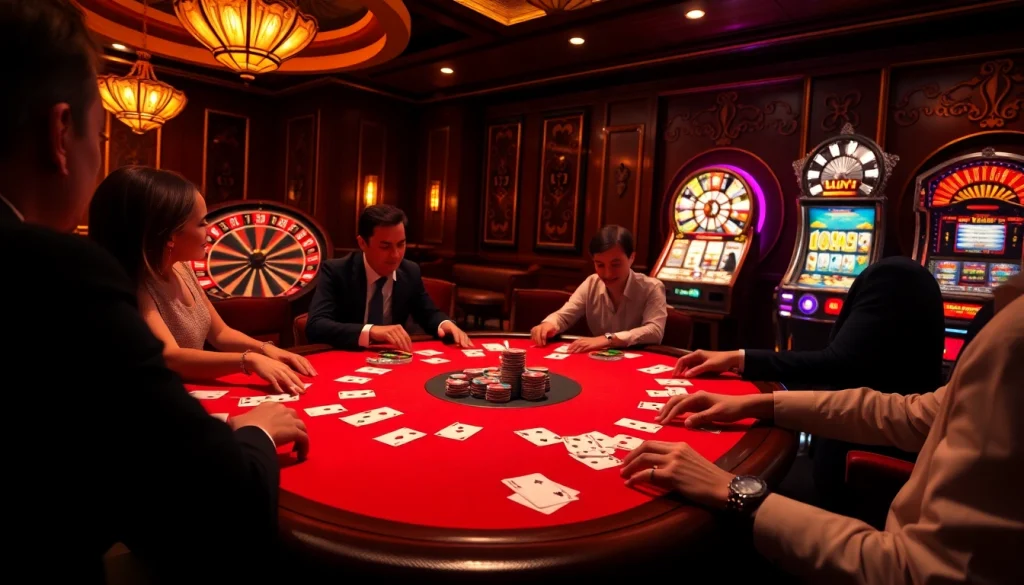 Experience the excitement of high-stakes poker and roulette at rikvip uy tín casino.