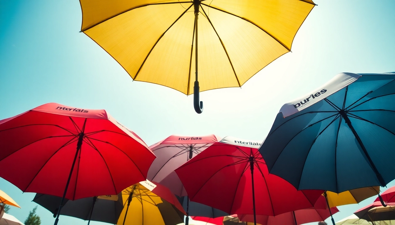 Inovatyvūs skečiai su logotipo spauda: 2025 metų esminis vadovas apie individualius skėčius