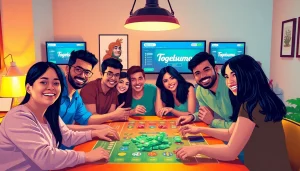 Rasakan kegembiraan Togelsumo saat para pemain menikmati malam permainan yang meriah.