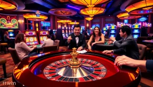 Experience the thrilling excitement at https://11win.br.com/, featuring vibrant casino games and engaging players.